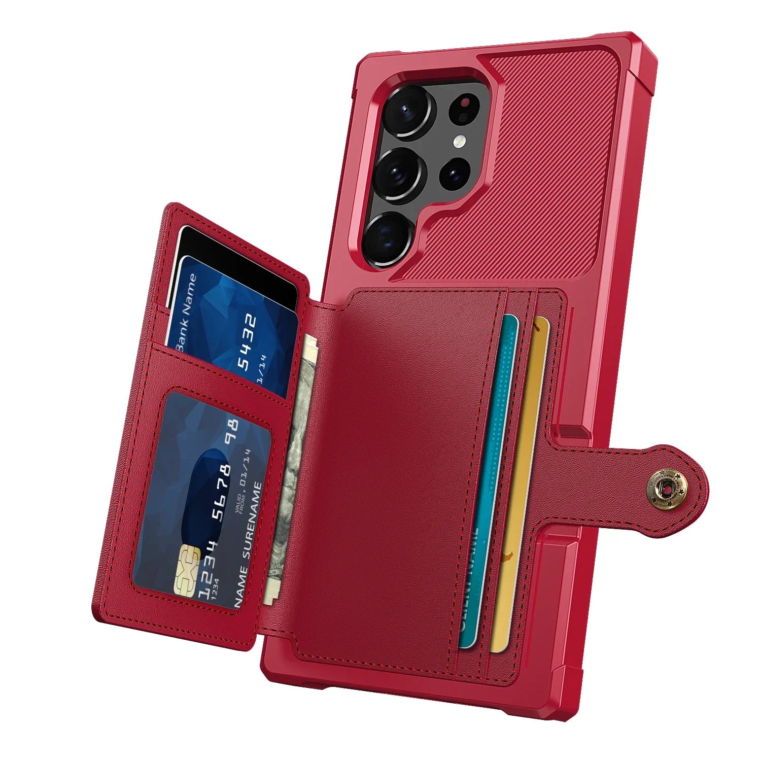 Flip Wallet Case for Samsung Galaxy S25 / S24 / S23 Series