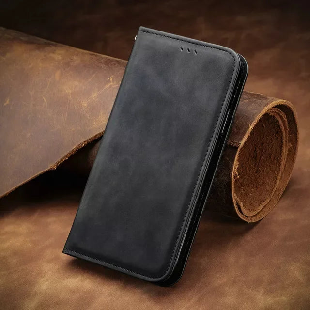 Magnetic Leather Wallet Case for Google Pixel 7/6 Series