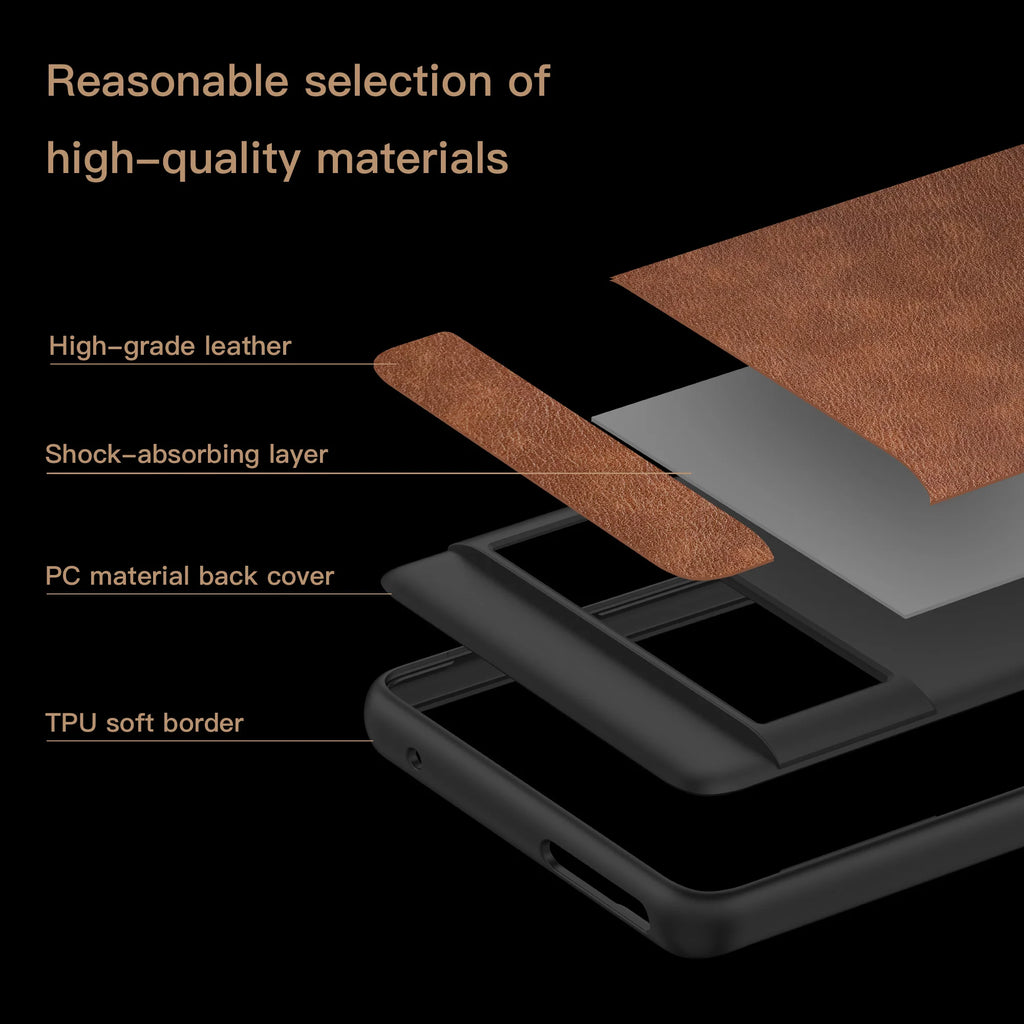 Premium Leather Case for Google Pixel 7 / 7 Pro