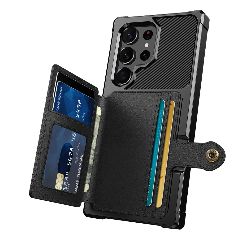 Flip Wallet Case for Samsung Galaxy S25 / S24 / S23 Series