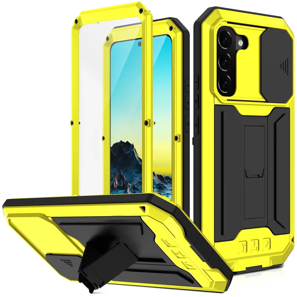 Rugged Military Grade Kickstand Case for Samsung Galaxy S24 / S23 / S22 Series