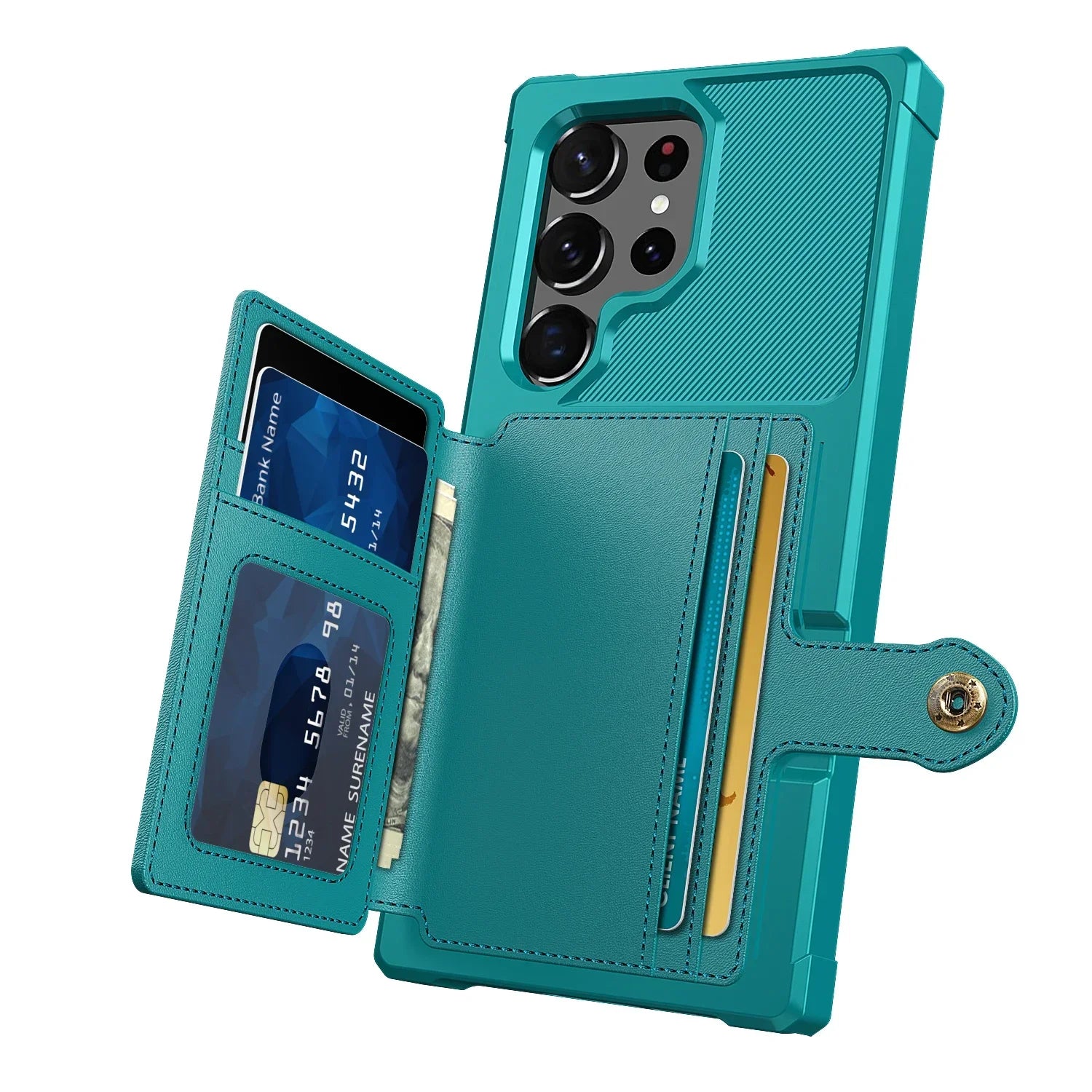 Flip Wallet Case for Samsung Galaxy S25 / S24 / S23 Series