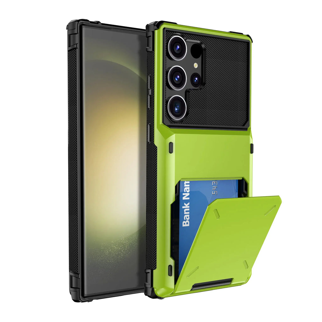 Leather Wallet Case for Samsung Galaxy S25 / S24 Ultra / Plus / FE Series