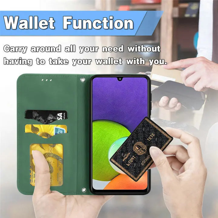 Magnetic Leather Wallet Case for Google Pixel 7/6 Series