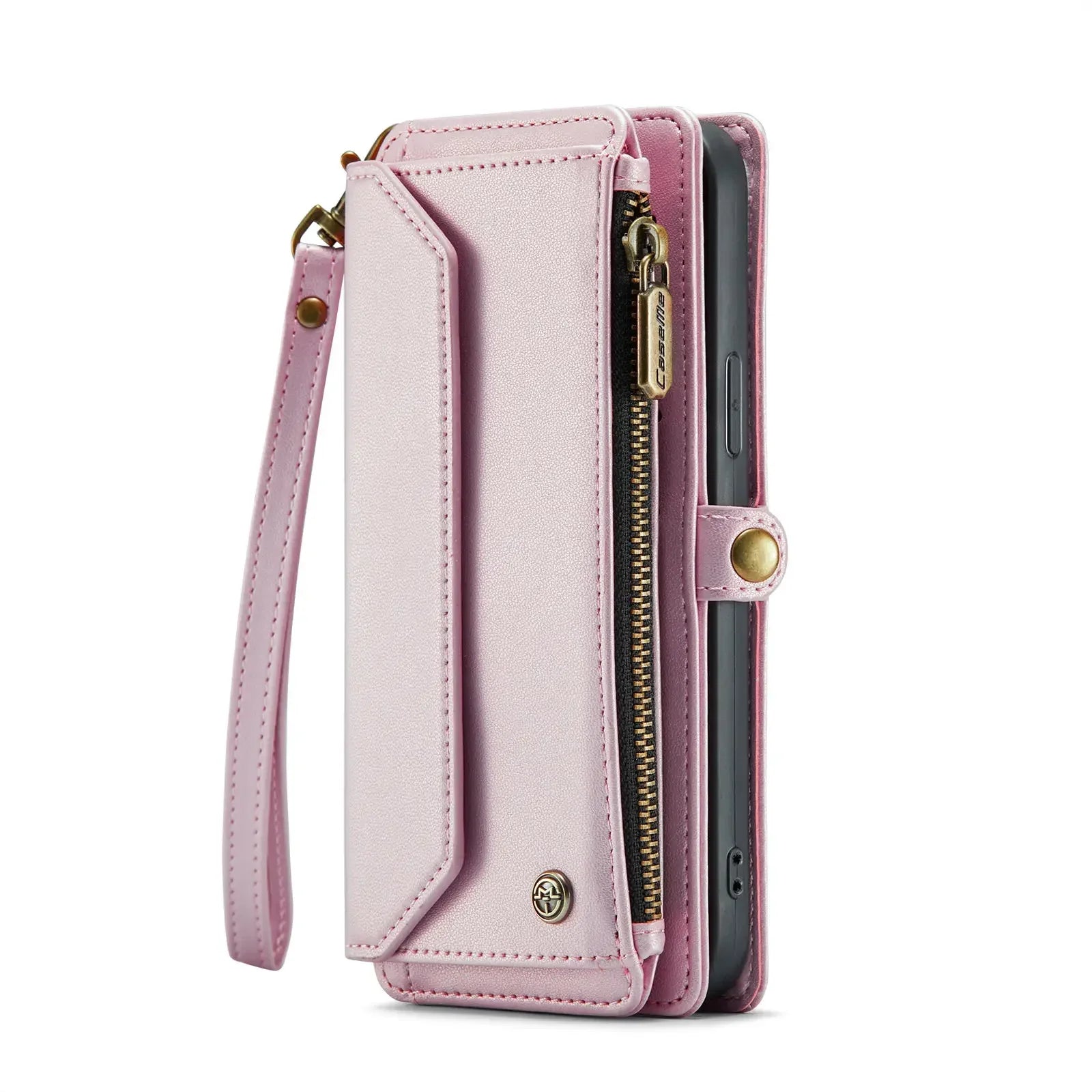 RFID Blocking Crossbody Wallet Case for iPhone 15–11 Series
