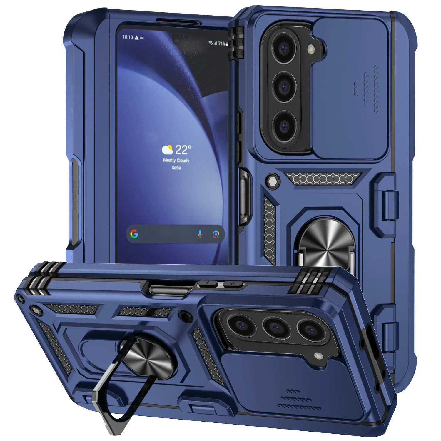 Slide Camera Protection Case for Samsung Galaxy Z Fold 6 / 5 / 4