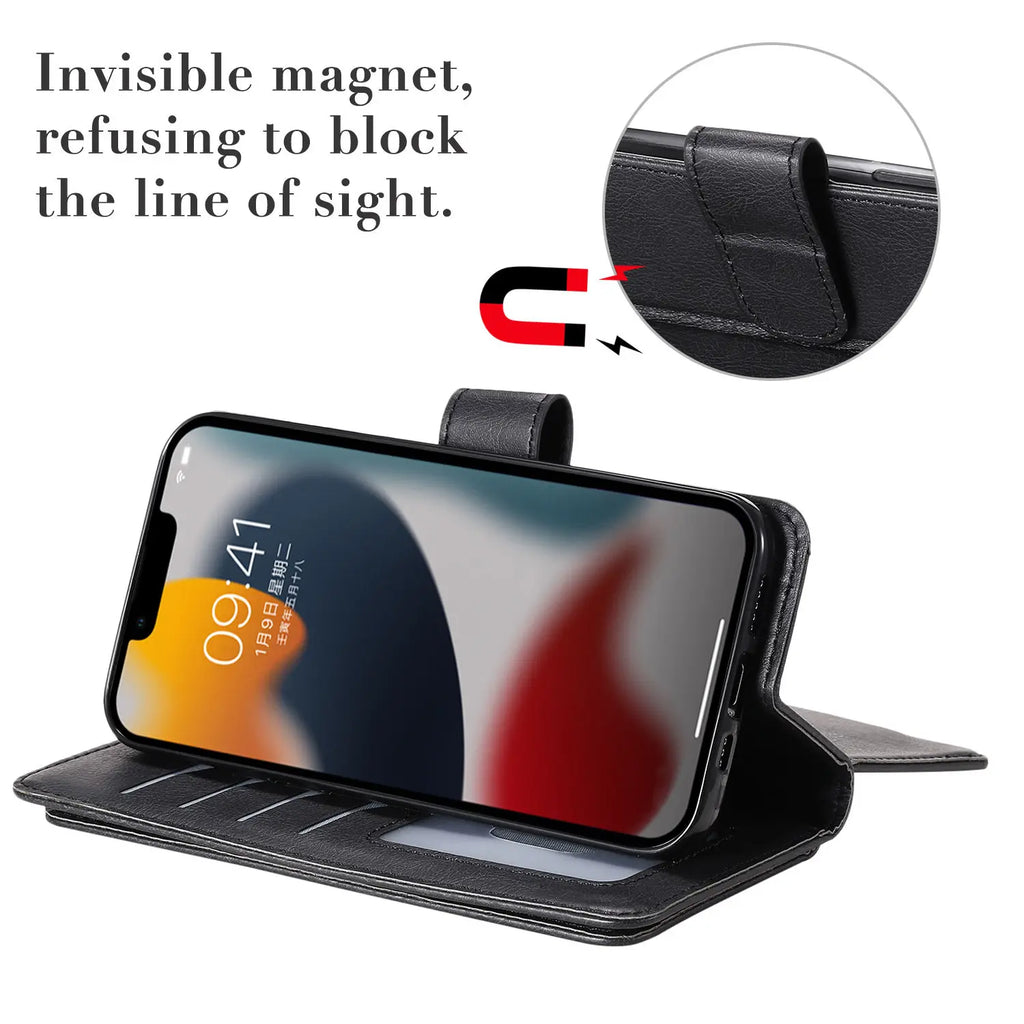 Multi-Function Wallet Case for iPhone 15 / 14 / 13 / 12 / 11 Series