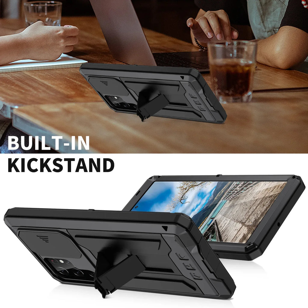 Rugged Military Grade Kickstand Case for Samsung Galaxy S24 / S23 / S22 Series
