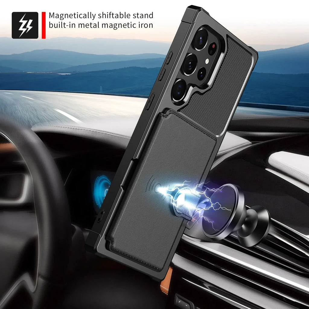 Flip Wallet Case for Samsung Galaxy S25 / S24 / S23 Series