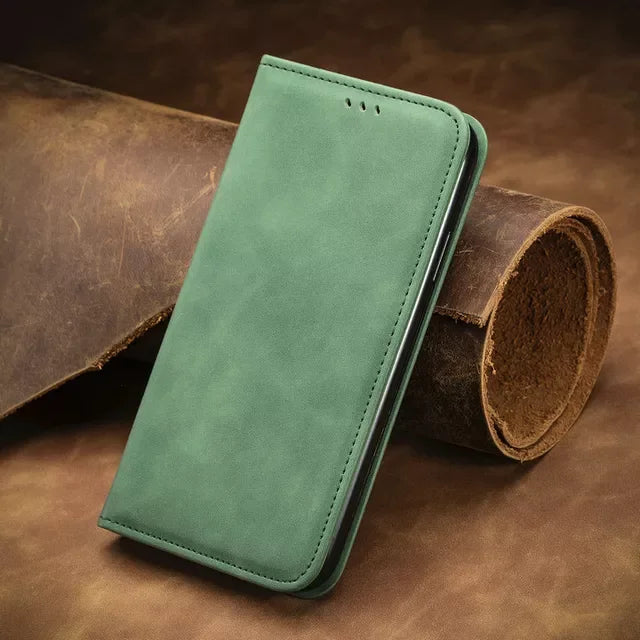 Magnetic Leather Wallet Case for Google Pixel 7/6 Series