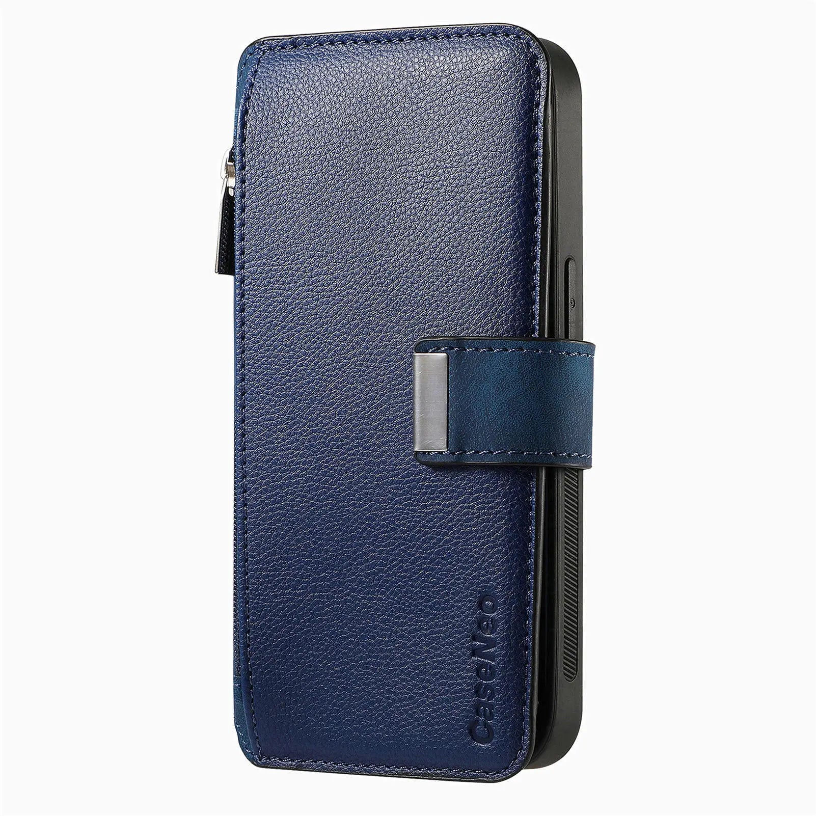 Detachable Magnetic Wallet Case for iPhone 15 / 14 / 13 / 12 / 11 Series