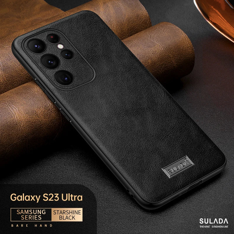 Premium Leather Case for Samsung Galaxy S23 Series