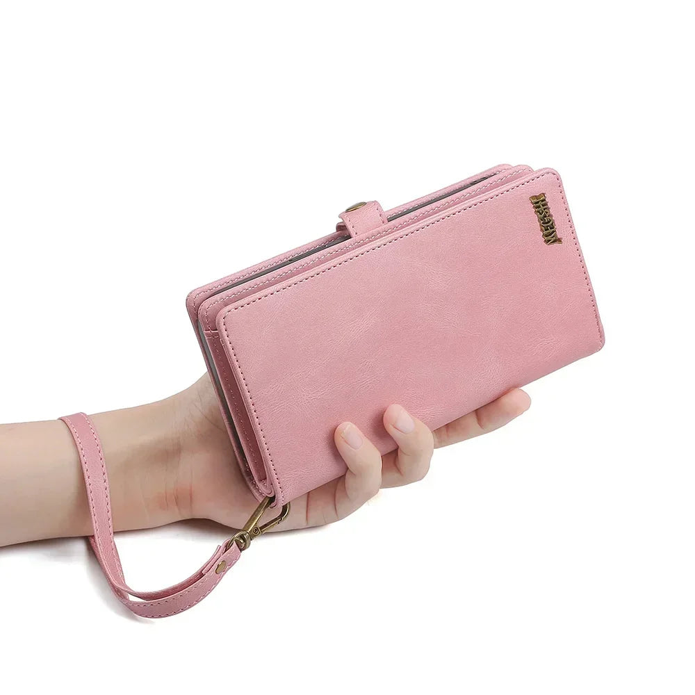 Leather Wallet Case for iPhone 16 / 15 Series