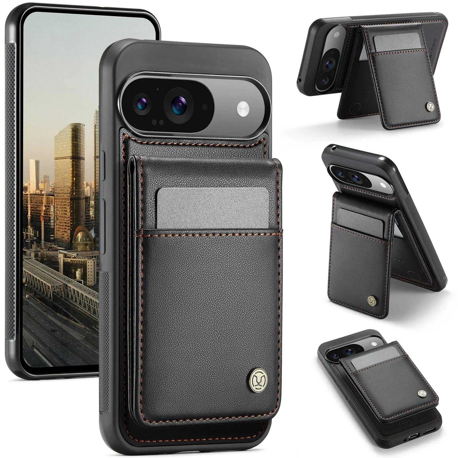 2-in-1 Magnetic Wallet Case for Google Pixel 9 Series