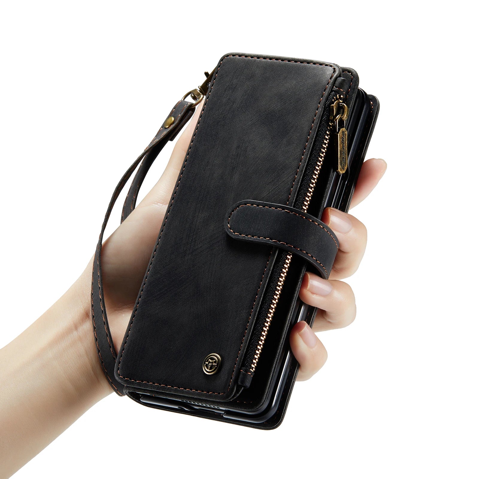 Magnetic Wallet Flip Case for Samsung Galaxy Z Fold 3 / Z Fold 4
