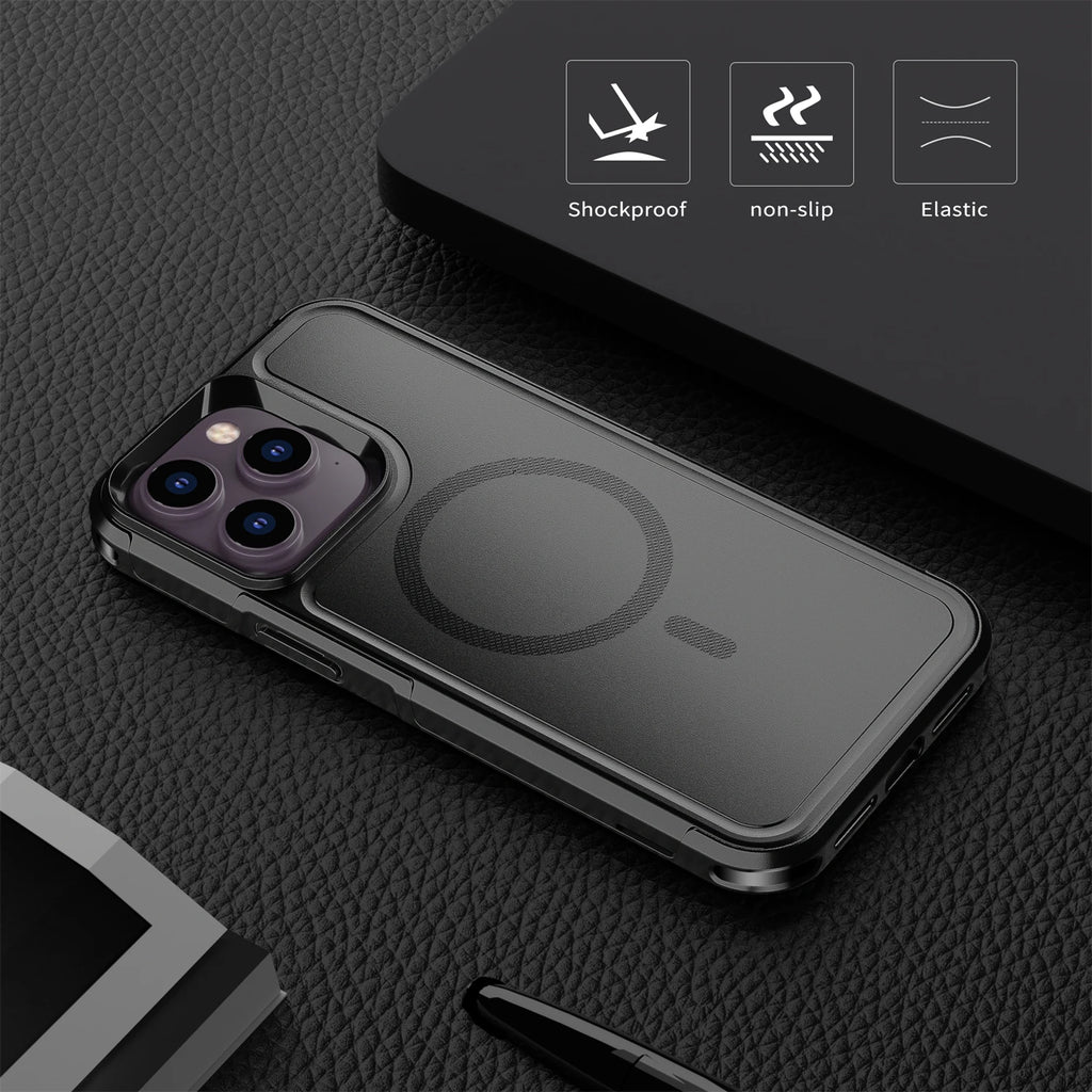 Magnetic MIL-Grade Case for iPhone 14 / 13 Series