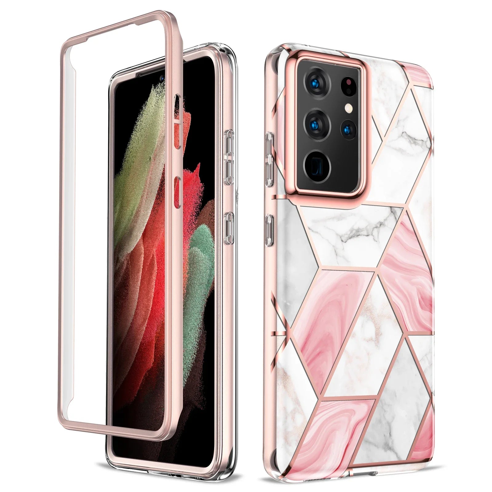 Luxury Marble Case for Samsung Galaxy S24 / S23 / S22 / S21 Series