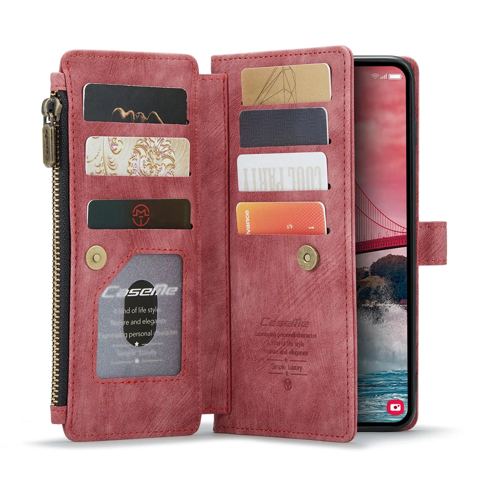 Leather Wallet Case for Samsung Galaxy A55 / A35 / A25 5G