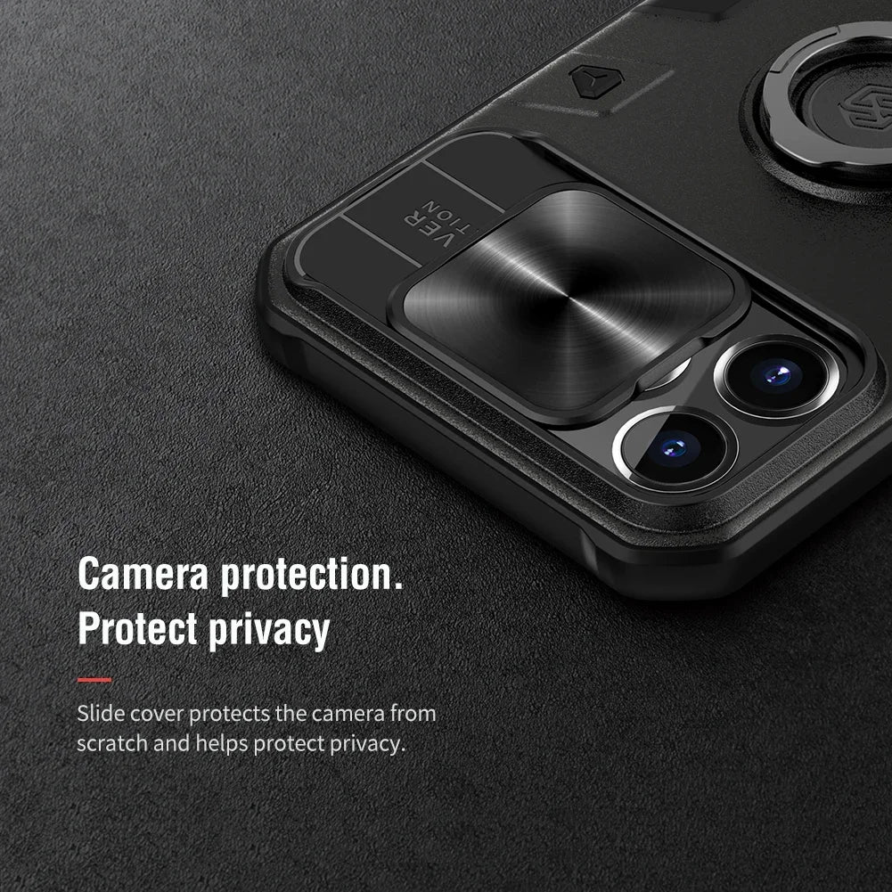 Nillkin Ring Stand Camera Protection Case for iPhone 13 Series