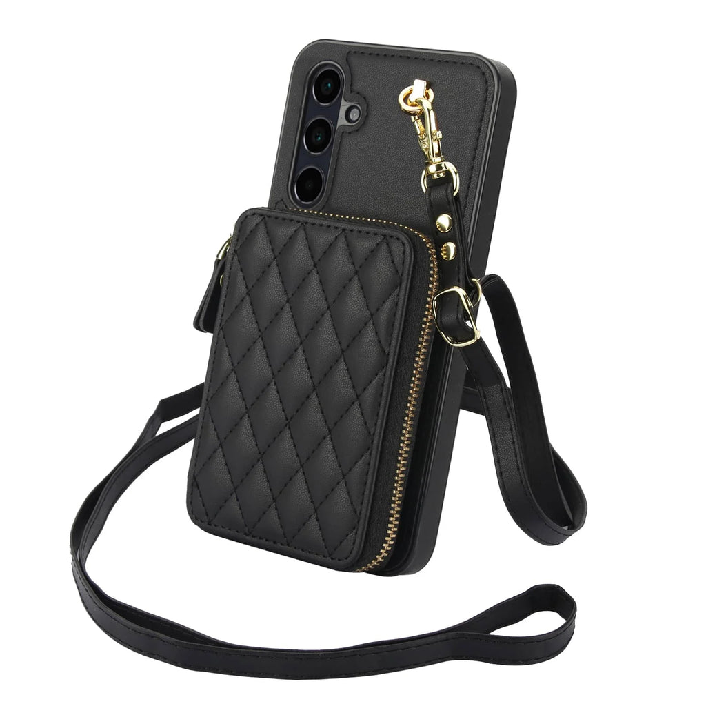RFID Blocking Crossbody Wallet Case for Samsung Galaxy A Series