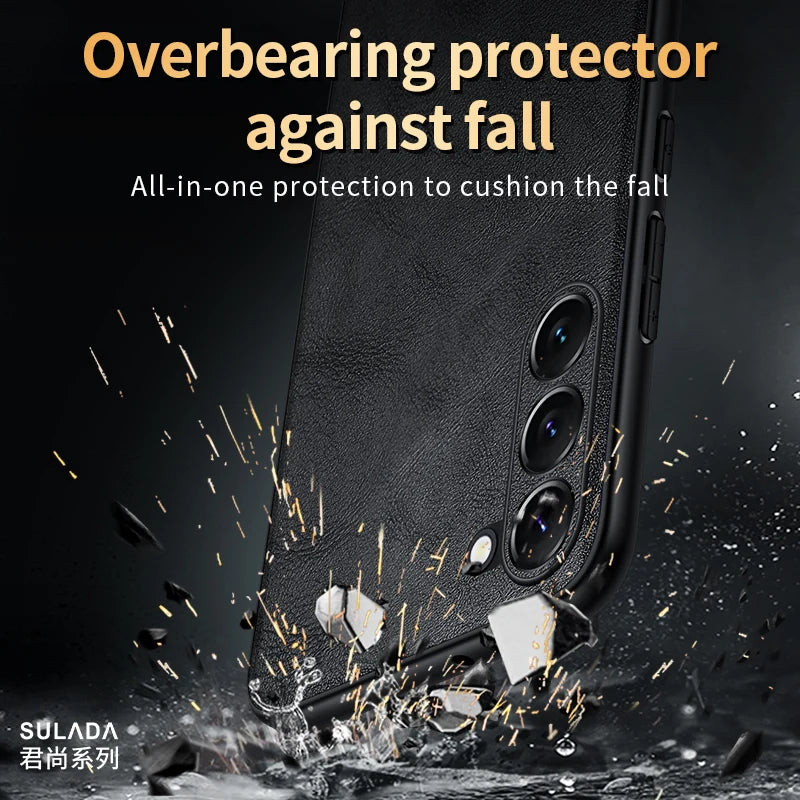 Premium Leather Case for Samsung Galaxy S23 Series