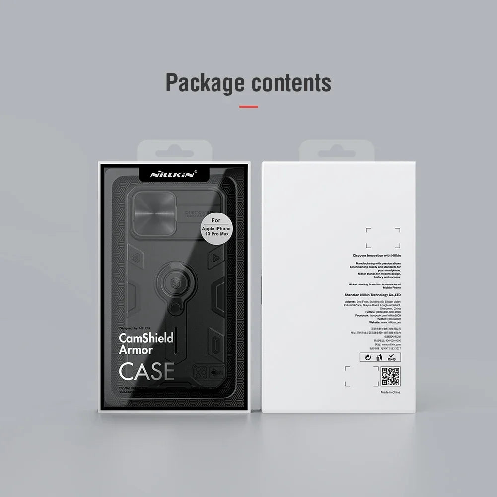 Nillkin Ring Stand Camera Protection Case for iPhone 13 Series