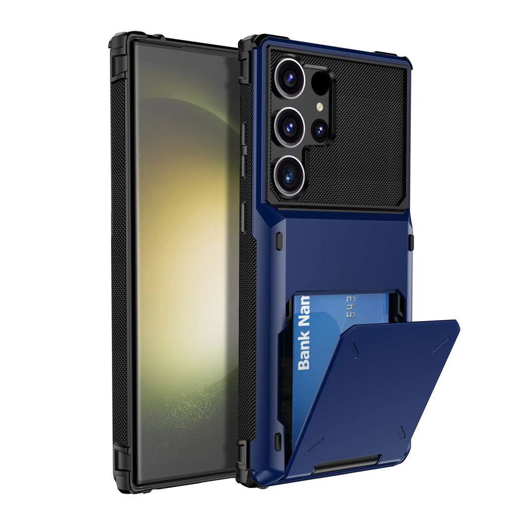 Leather Wallet Case for Samsung Galaxy S25 / S24 Ultra / Plus / FE Series