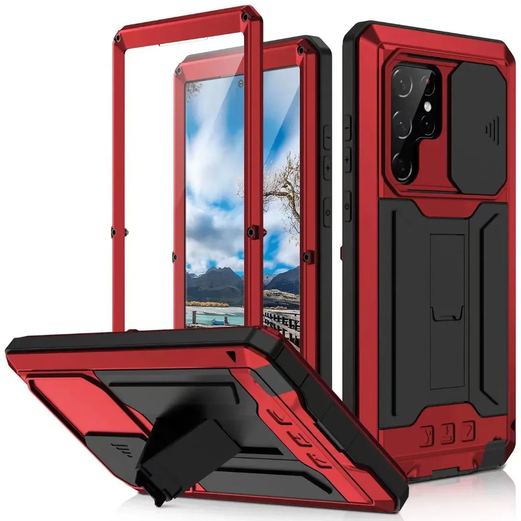 Rugged Military Grade Kickstand Case for Samsung Galaxy S24 / S23 / S22 Series