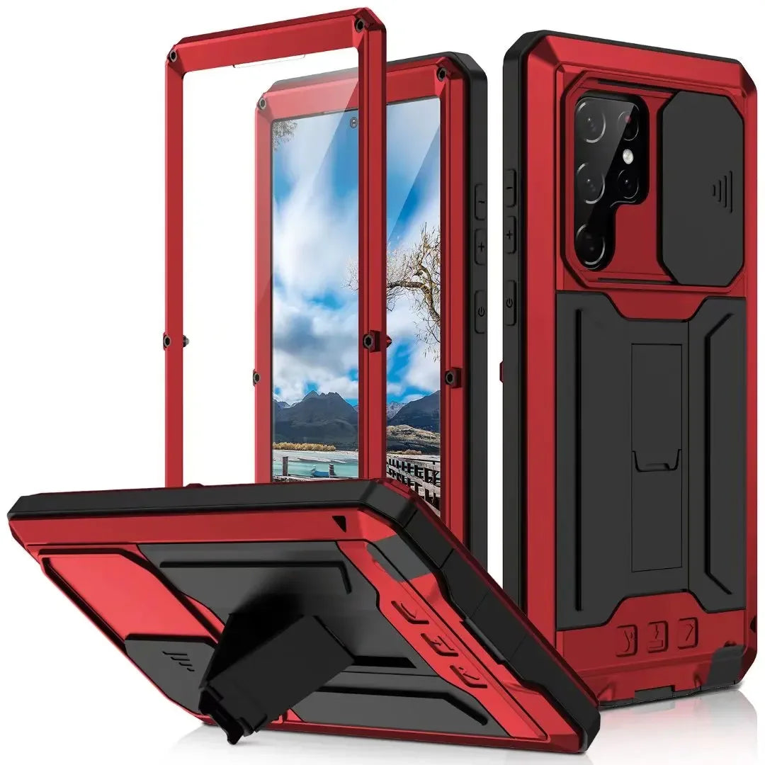 Rugged Military Grade Kickstand Case for Samsung Galaxy S24 / S23 / S22 Series