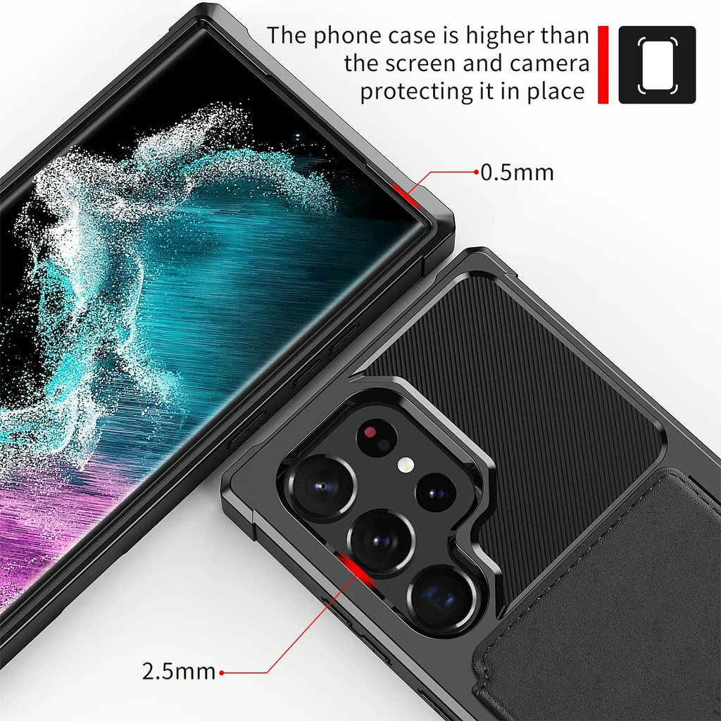 Flip Wallet Case for Samsung Galaxy S25 / S24 / S23 Series