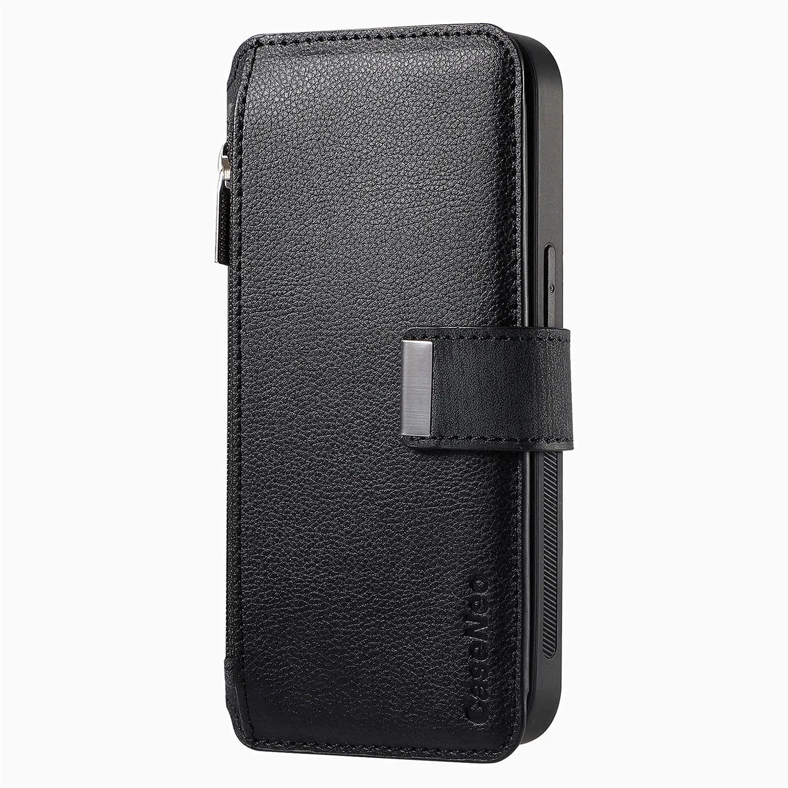 Detachable Magnetic Wallet Case for iPhone 15 / 14 / 13 / 12 / 11 Series