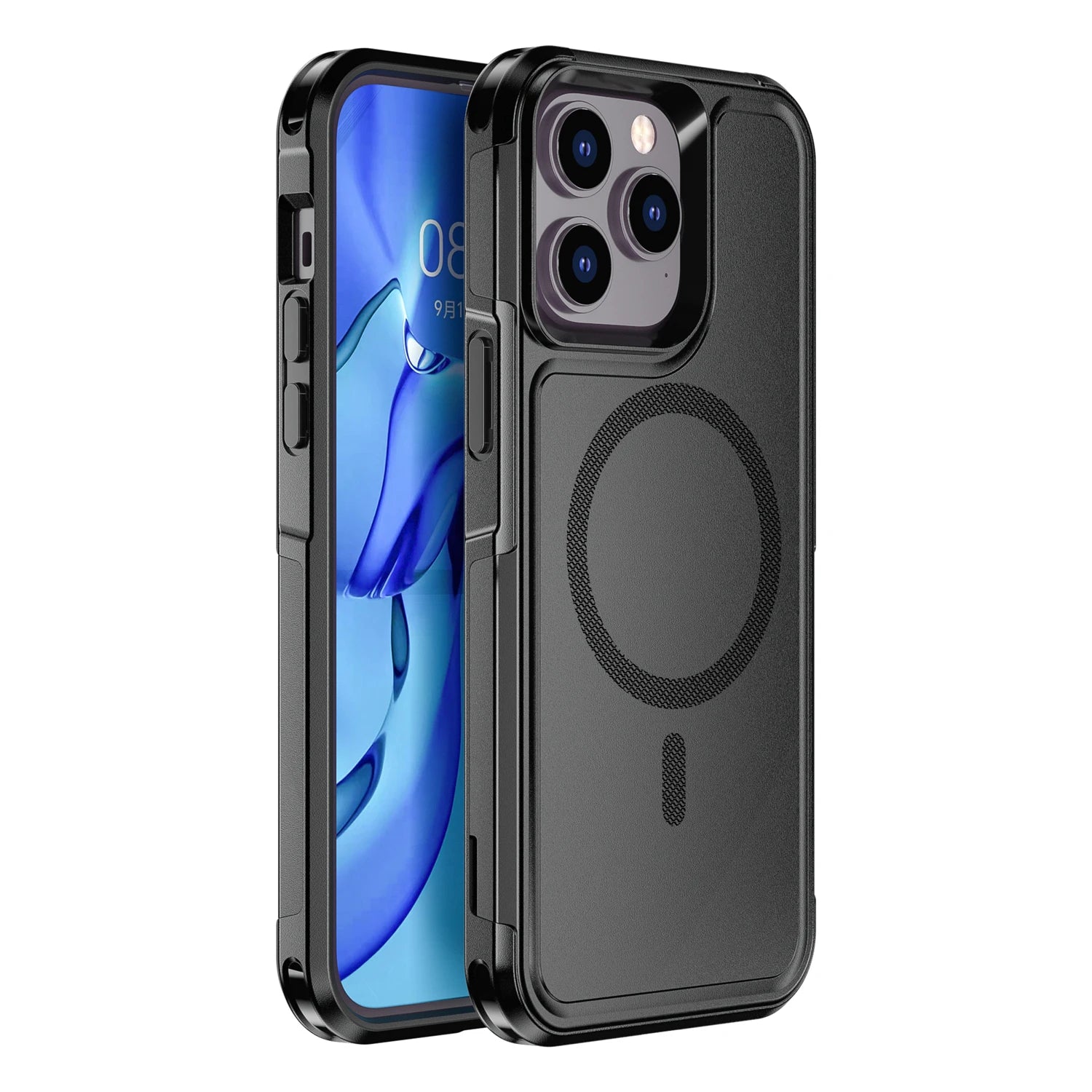 Magnetic MIL-Grade Case for iPhone 14 / 13 Series