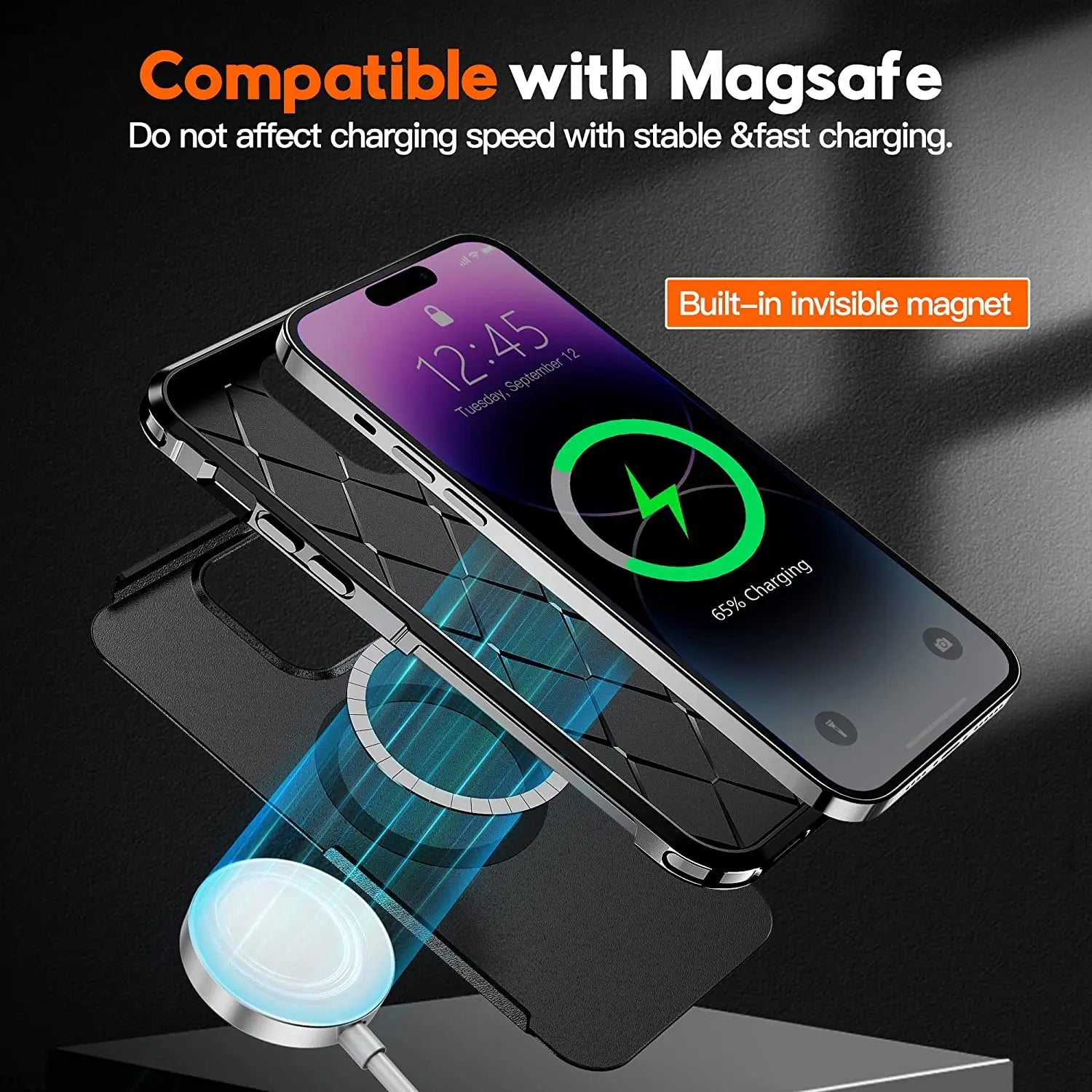 Magnetic MIL-Grade Case for iPhone 14 / 13 Series