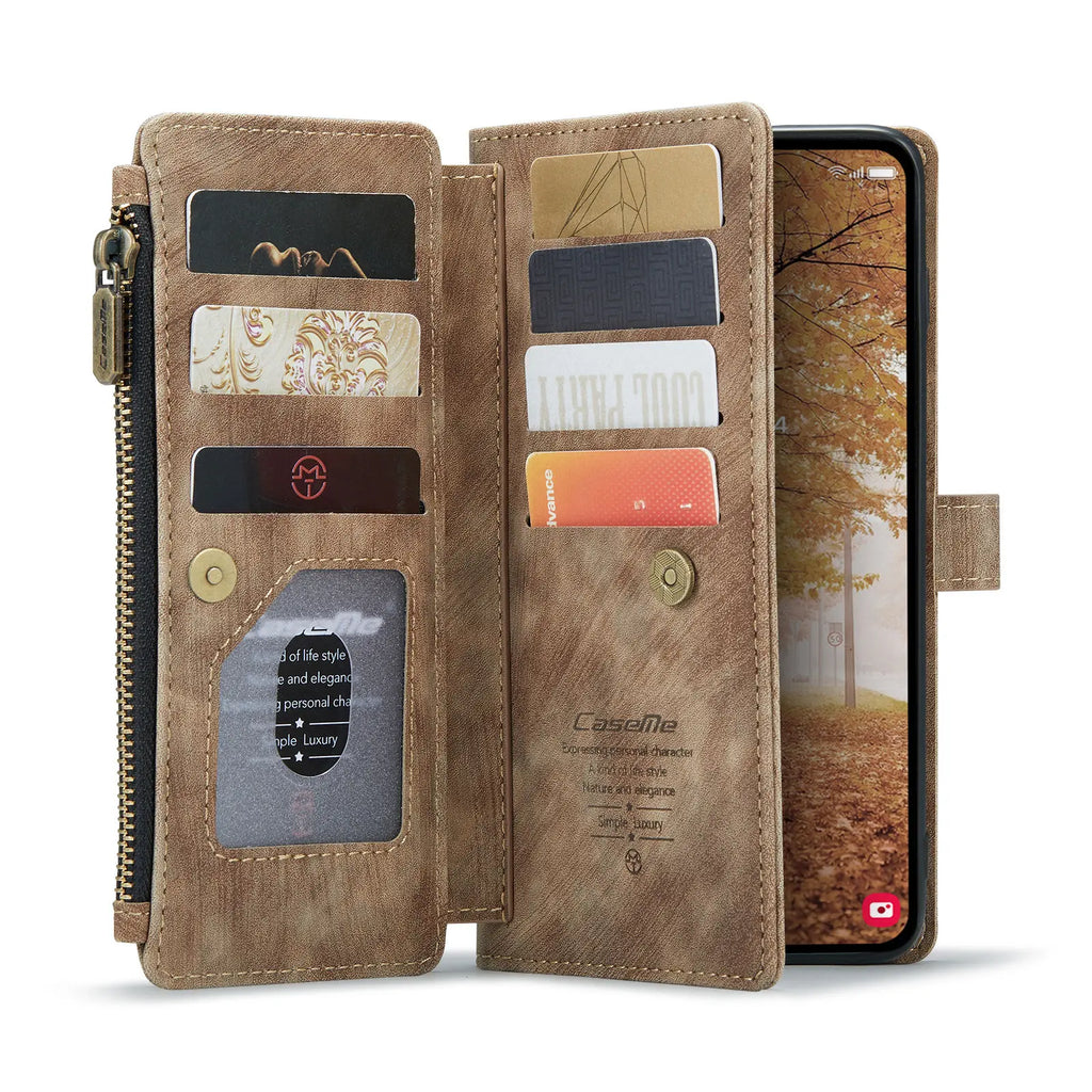 Leather Wallet Case for Samsung Galaxy A55 / A35 / A25 5G