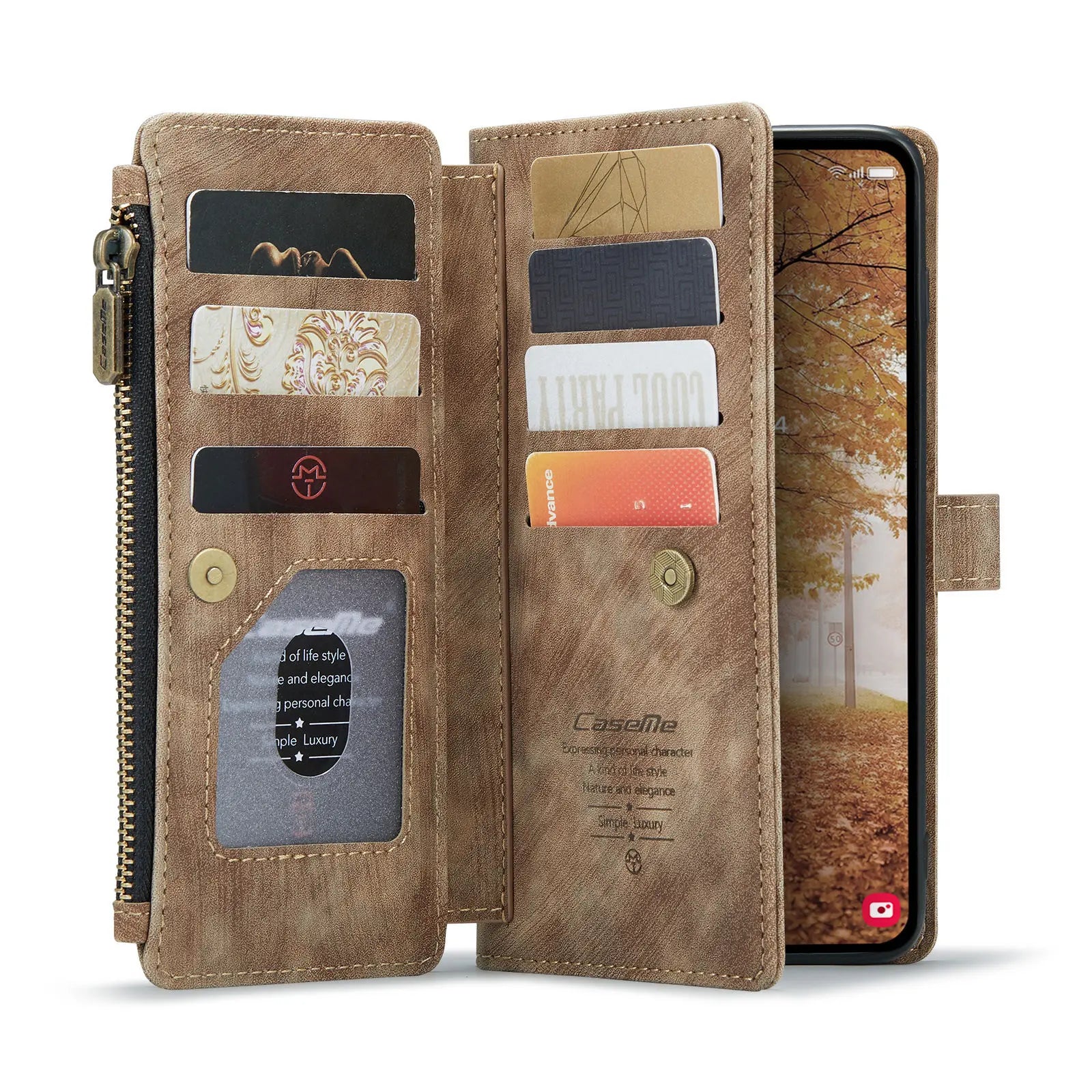 Leather Wallet Case for Samsung Galaxy A55 / A35 / A25 5G