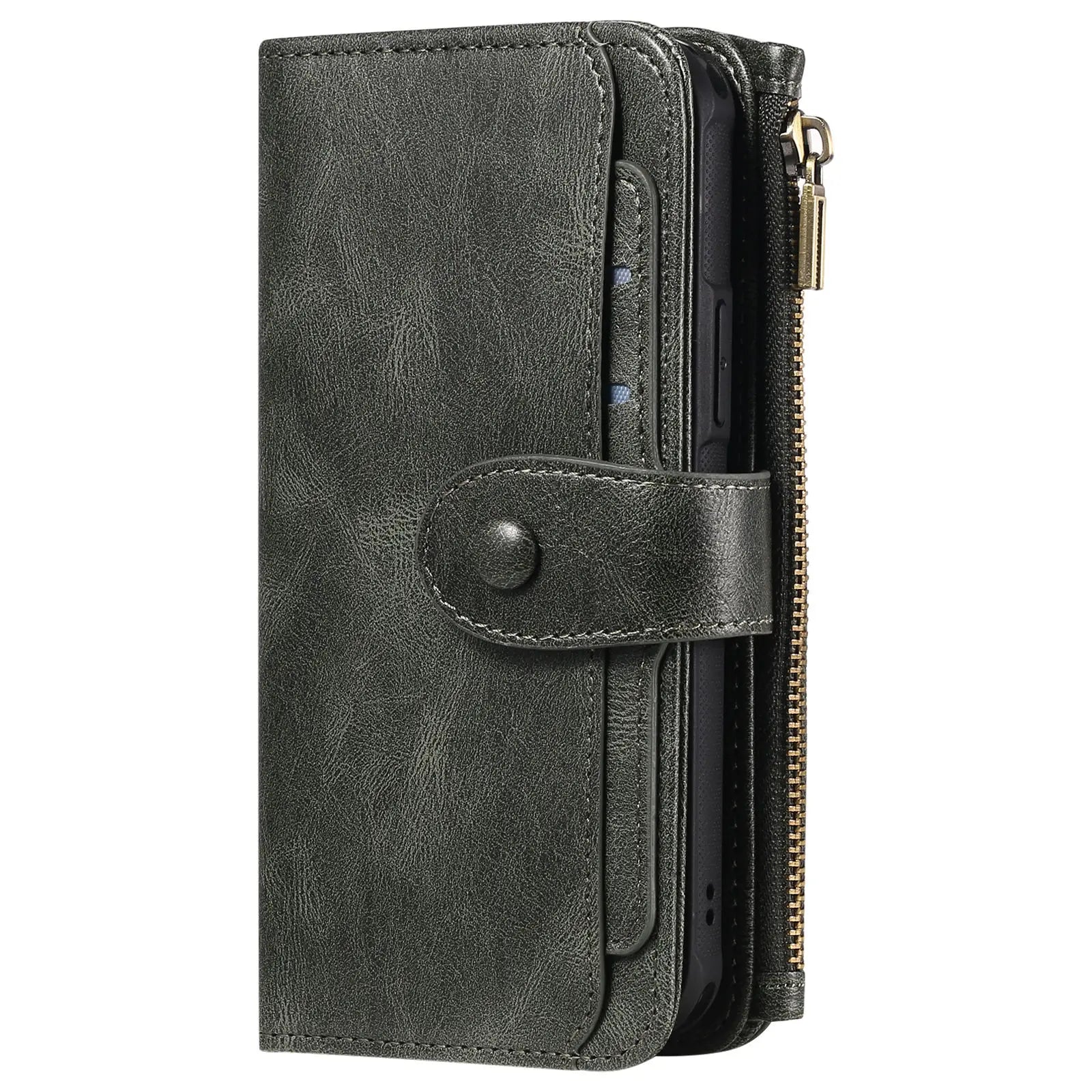 2-in-1 Magnetic Wallet Case for iPhone 15–11 Series