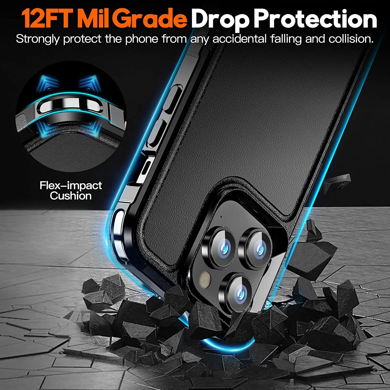 Magnetic MIL-Grade Case for iPhone 14 / 13 Series