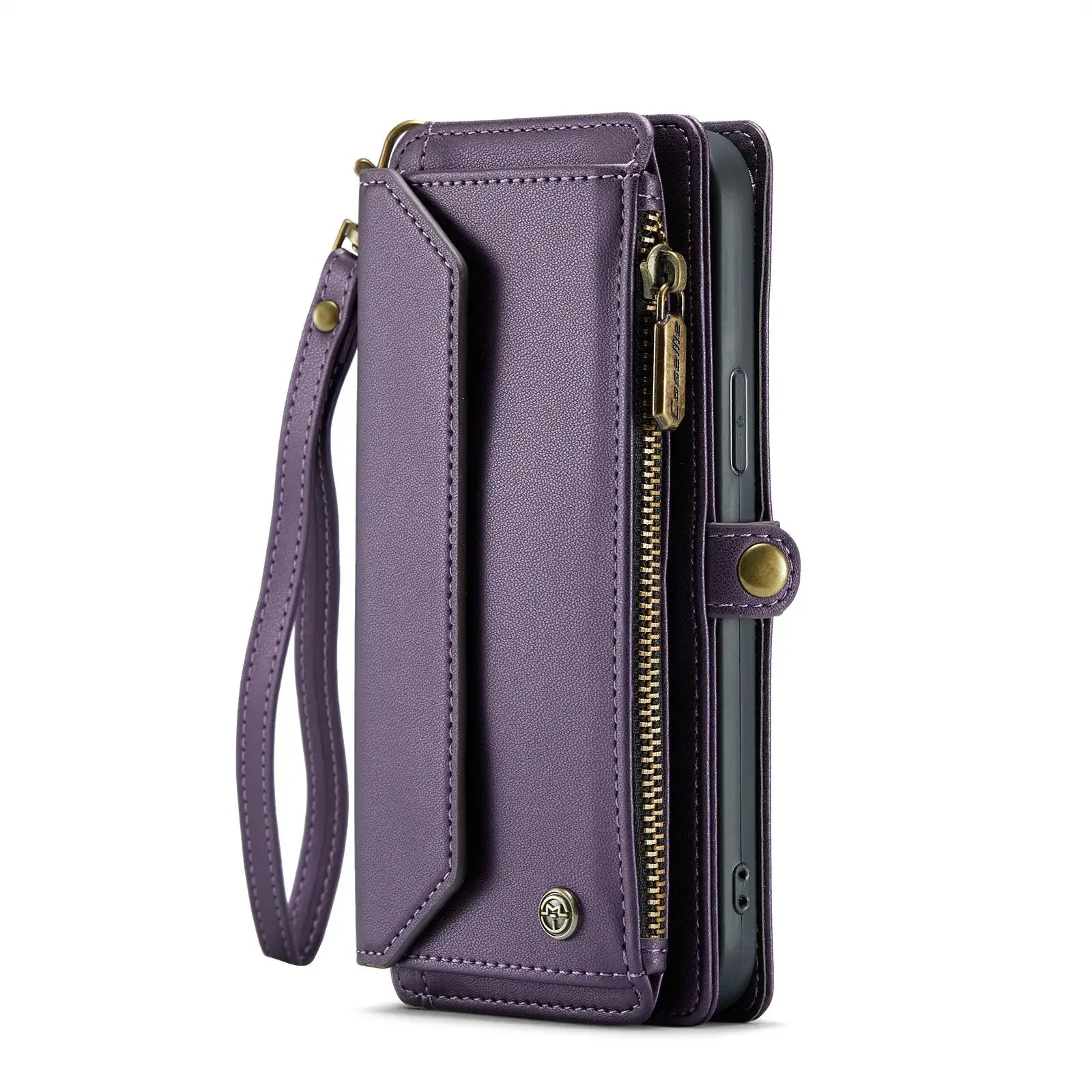 RFID Blocking Crossbody Wallet Case for iPhone 15–11 Series