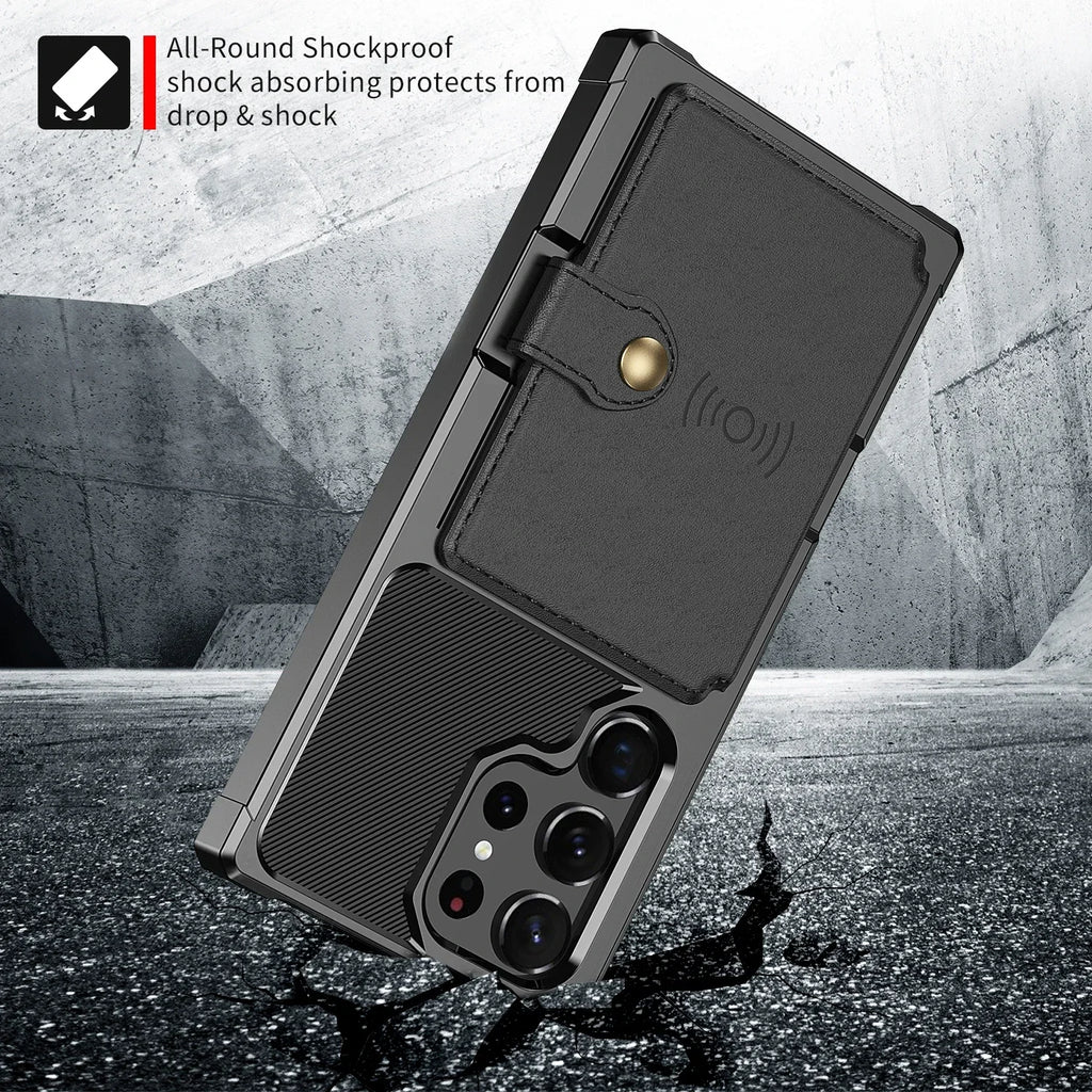 Flip Wallet Case for Samsung Galaxy S25 / S24 / S23 Series