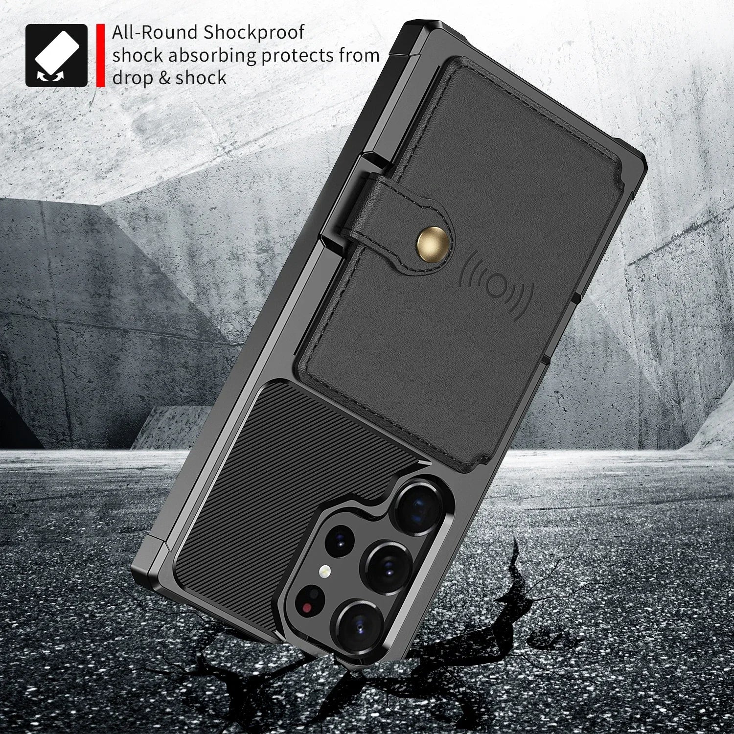 Flip Wallet Case for Samsung Galaxy S25 / S24 / S23 Series