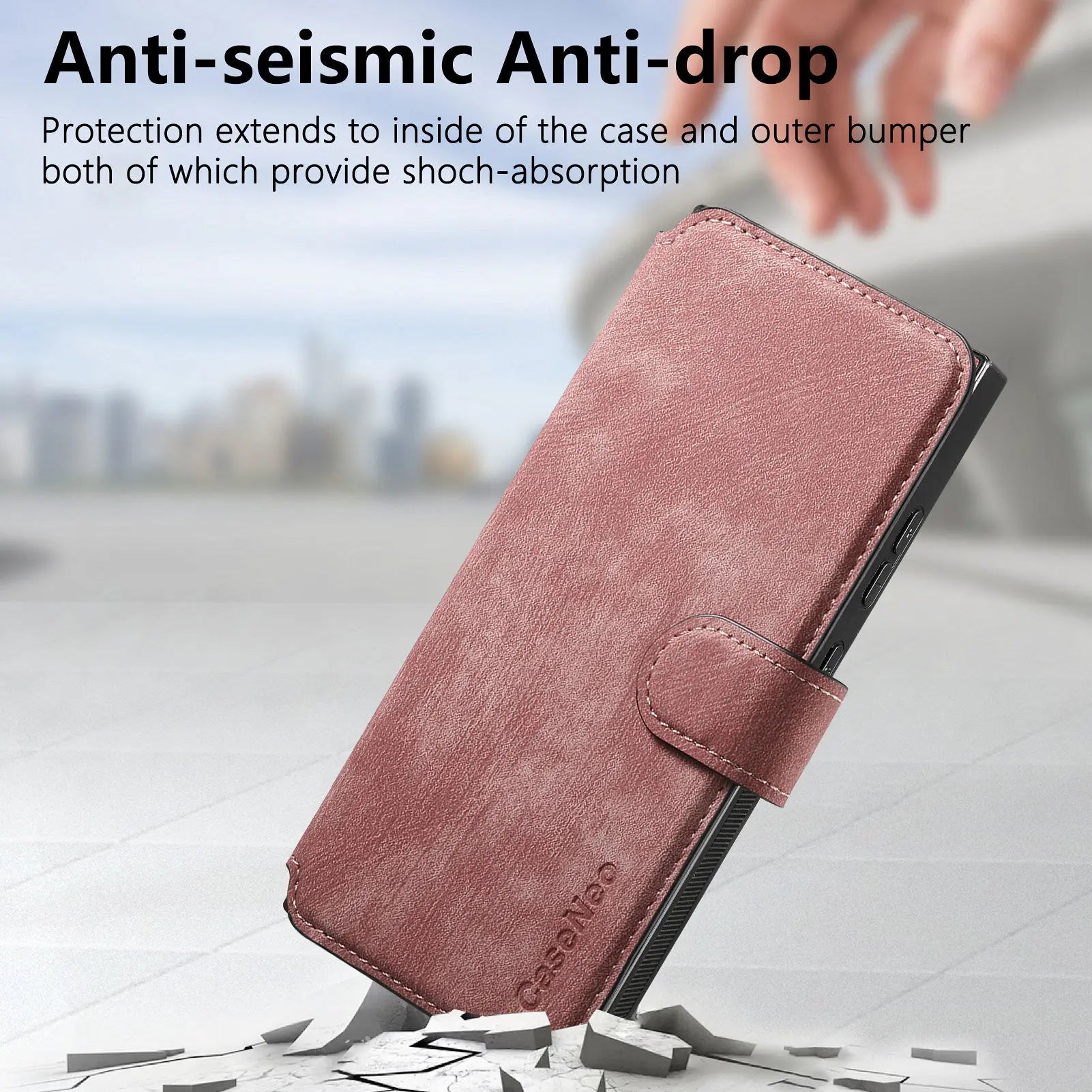 Detachable Magnetic Wallet Case for Samsung Galaxy S / Note / M Series