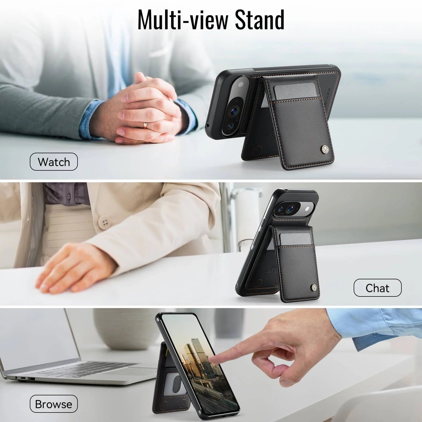 2-in-1 Magnetic Wallet Case for Google Pixel 9 Series