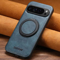 Pixel 6/9 Series Magnetic Leather Kickstand Case