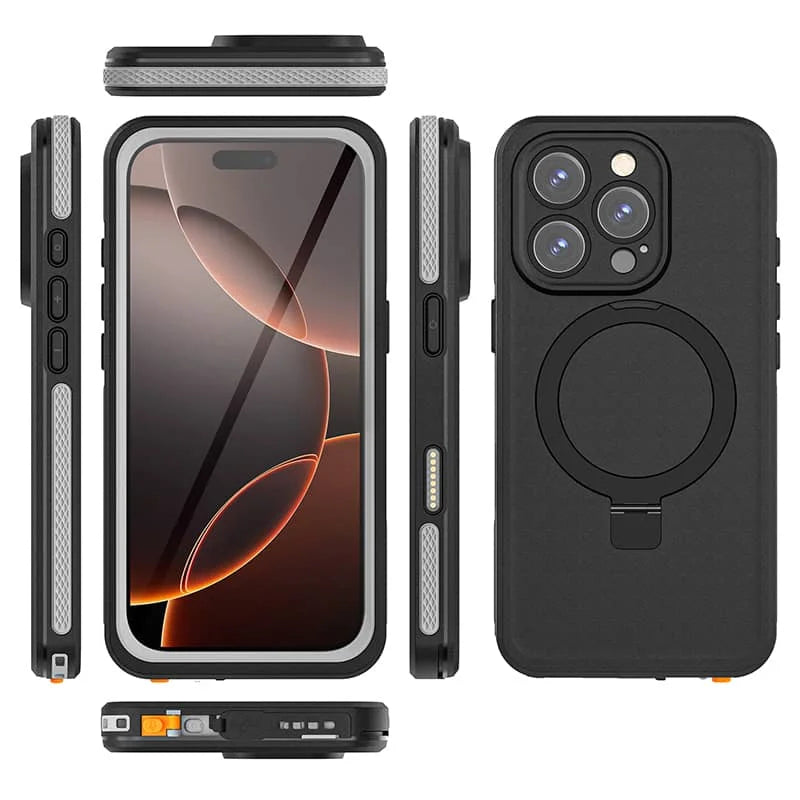 Waterproof Heavy Duty MagSafe Case for iPhone 16/15 Series