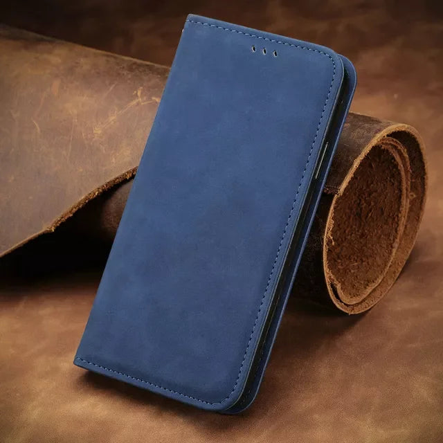 Magnetic Leather Wallet Case for Google Pixel 7/6 Series