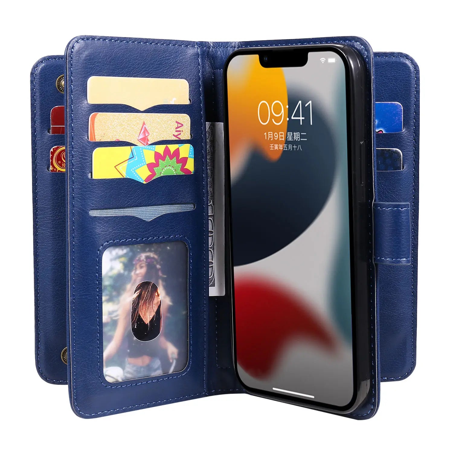 Multi-Function Wallet Case for iPhone 15 / 14 / 13 / 12 / 11 Series