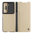 NILLKIN Qin Leather Case for Samsung Galaxy Z Fold 5 with S-Pen Holder