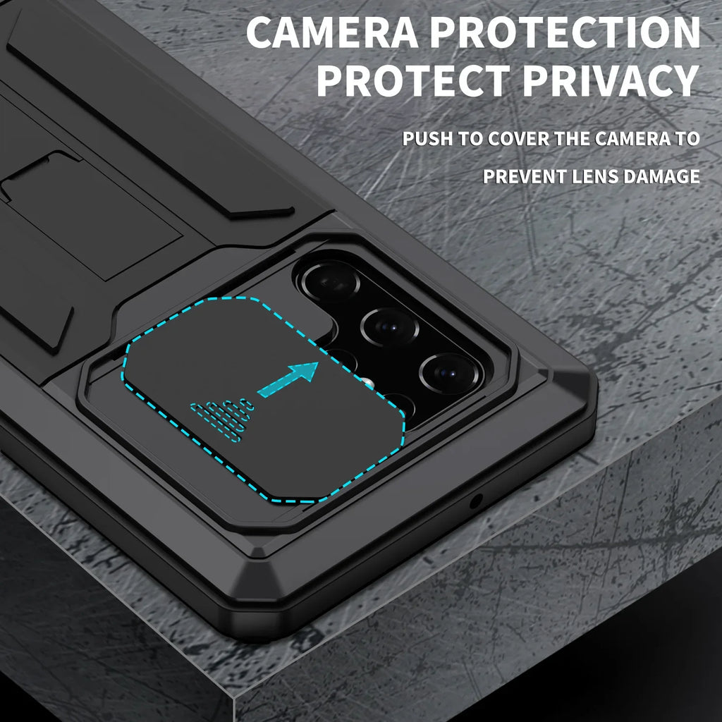 Rugged Military Grade Kickstand Case for Samsung Galaxy S24 / S23 / S22 Series