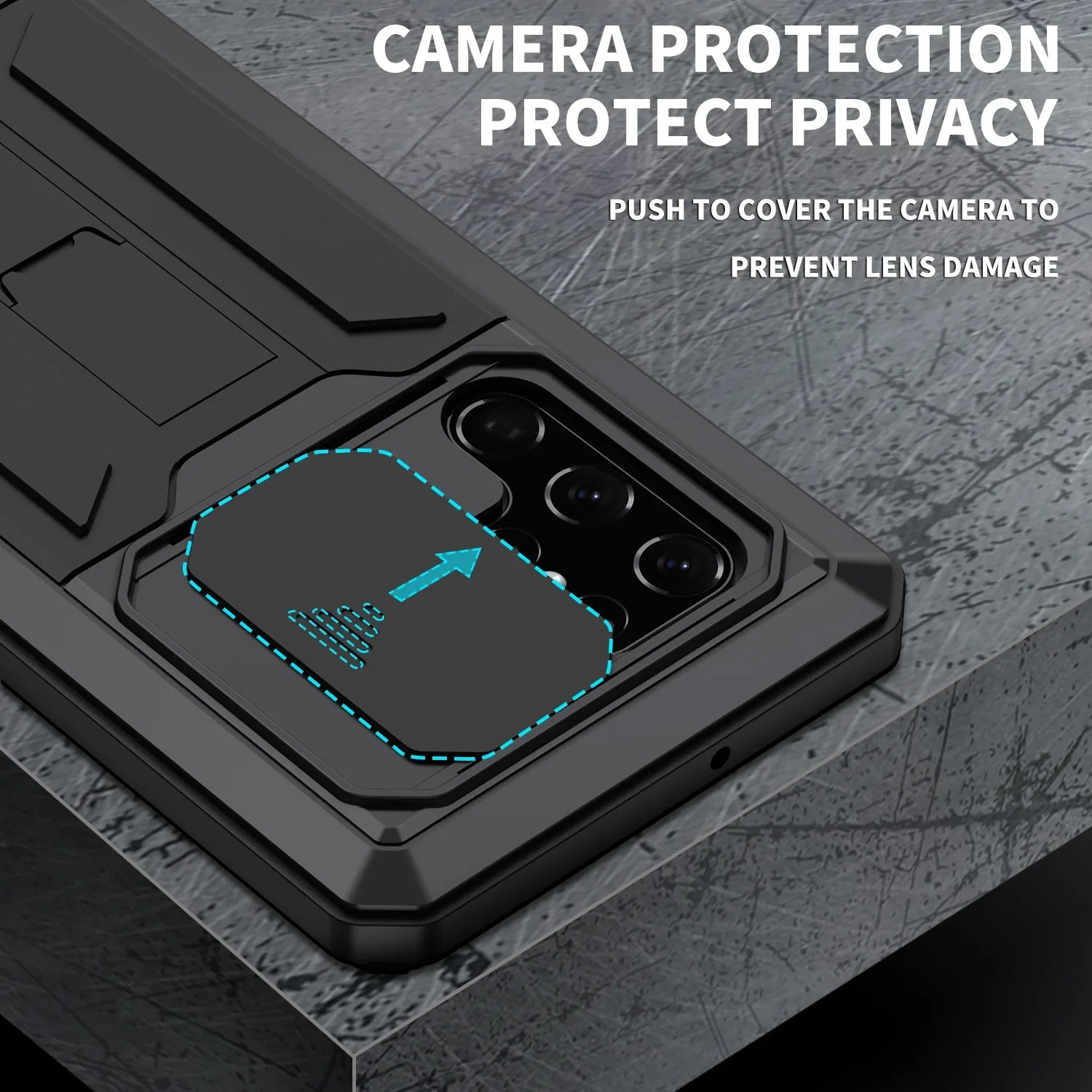 Rugged Military Grade Kickstand Case for Samsung Galaxy S24 / S23 / S22 Series