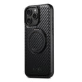Magnetic Carbon Fiber Kickstand Case for iPhone 16 / 15 / 14 / 13 / 12 Series